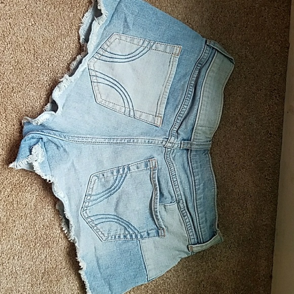 High Rise Denim Shorts - Picture 2 of 2